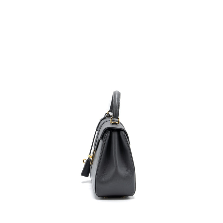 Top Quality Celine Small 16 Bag Grained Calfskin Grey
