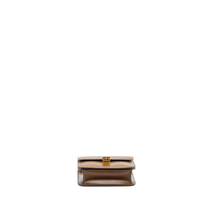 Top Quality Celine Teen classic box bag calfskin brown