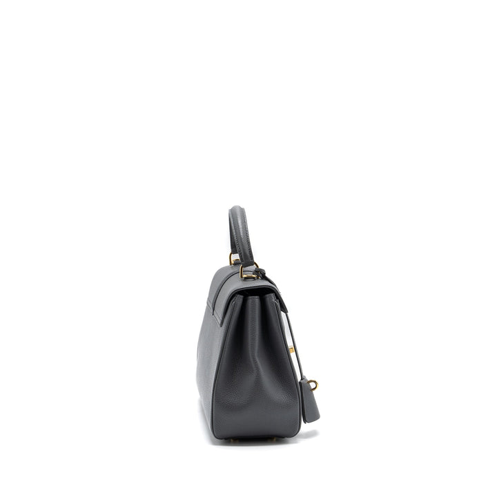Top Quality Celine Small 16 Bag Grained Calfskin Grey