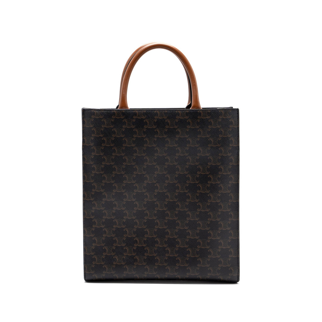 Top Quality Celine Vertical Cabas Triomphe Canvas/ Leather