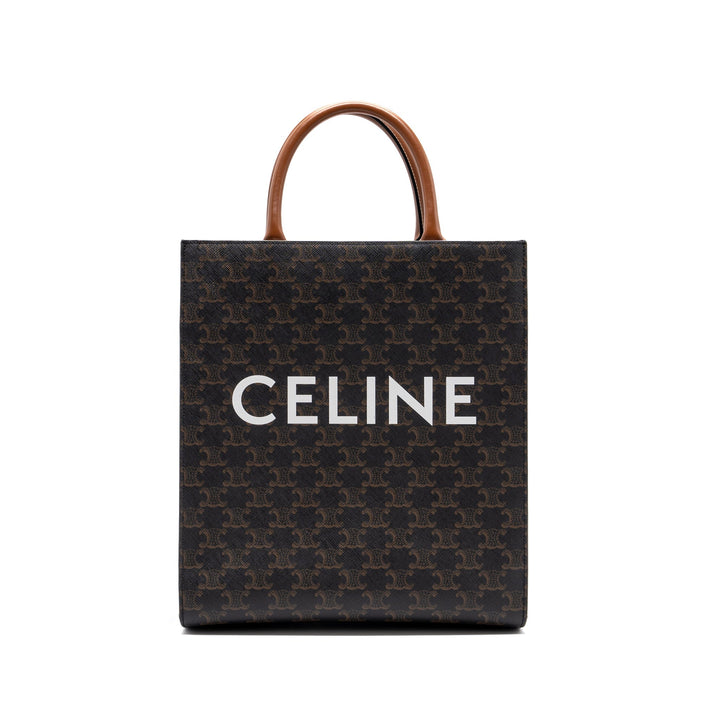 Top Quality Celine Vertical Cabas Triomphe Canvas/ Leather