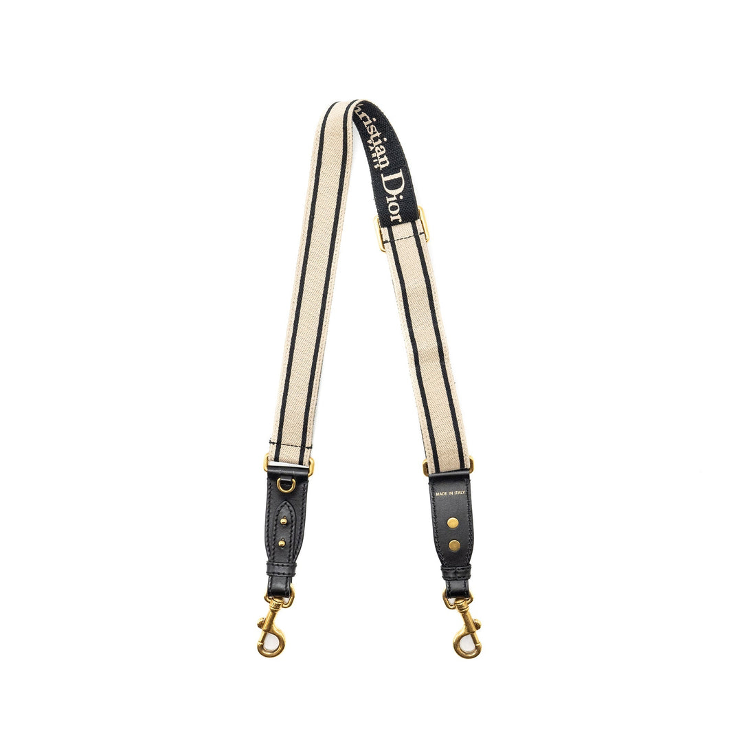 Dior Adjustable Shoulder Strap embroidery Multicolour
