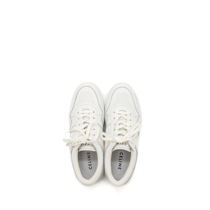 Top Quality Celine size 40 low lace-up sneakers white