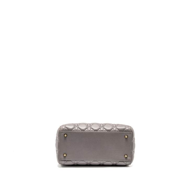Top quality Dior Medium Lady Top quality Dior Lambskin Grey