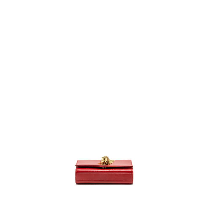 Saint Laurent/YSL Small Kate Bag Tassel Calfskin RED GHW