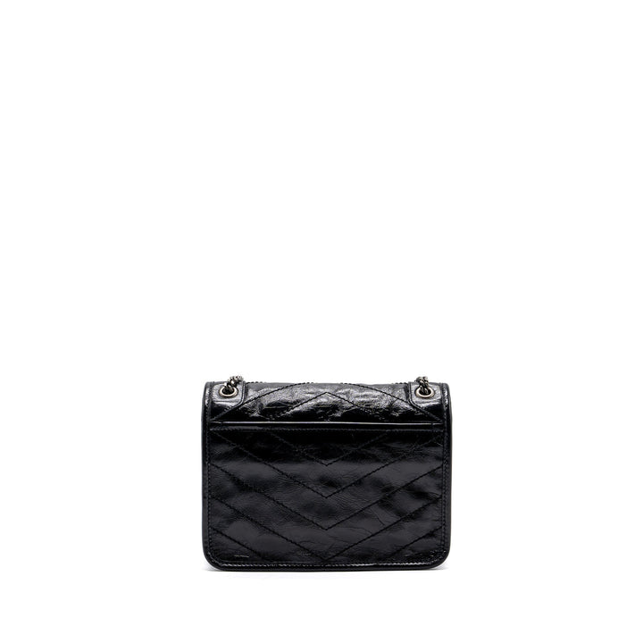 Saint laurent Niki baby calfskin black SHW