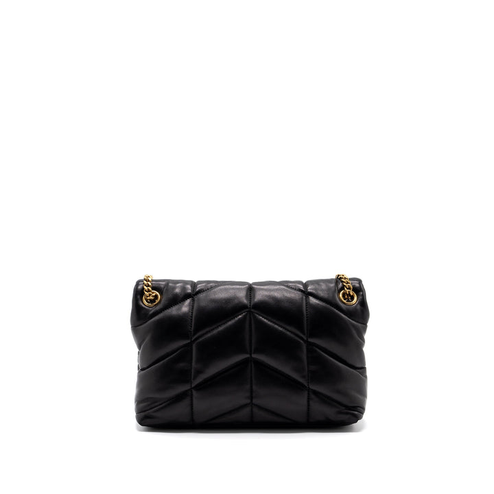 Saint Laurent Small Puffer Quilted Nappa Leather Black GHW