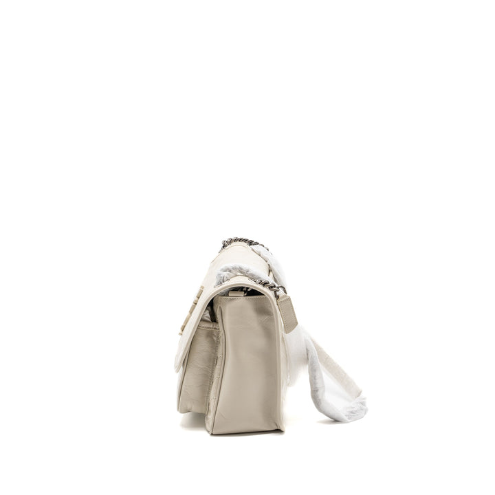 Saint laurent medium Niki calfskin blanc SHW