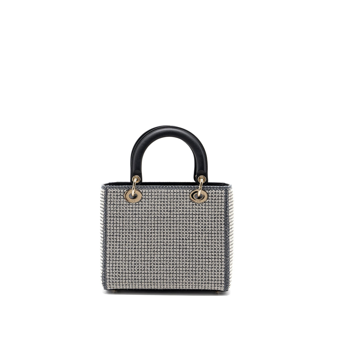 Top quality Dior Medium Lady Top quality Dior La Force Limited Edition Calfskin/Fabric Multicolour