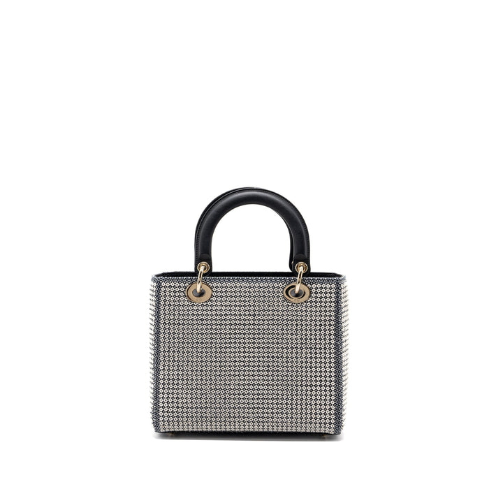 Top quality Dior Medium Lady Top quality Dior La Force Limited Edition Calfskin/Fabric Multicolour