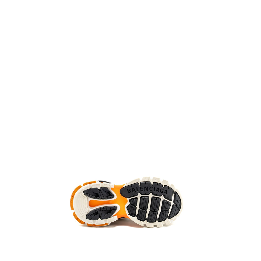 Top Quality Balenciaga Size 37 Track Sneakers White/Orange