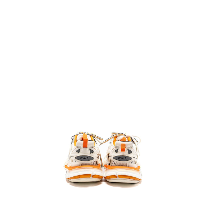 Top Quality Balenciaga Size 37 Track Sneakers White/Orange