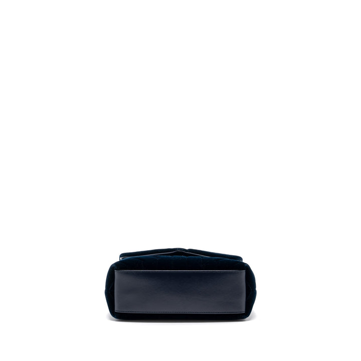 Saint Laurent /YSL Medium Lou Lou In Velvet Blue GHW