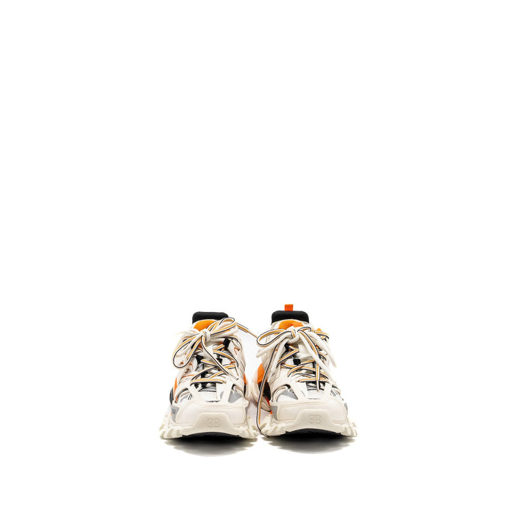 Top Quality Balenciaga Size 37 Track Sneakers White/Orange