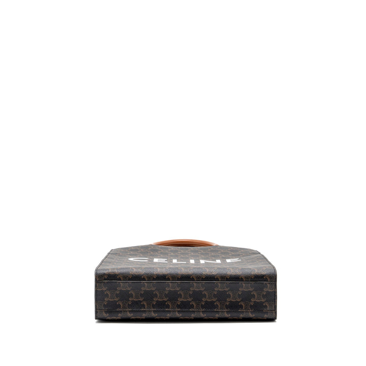 Celine Vertical Cabas Triomphe Canvas