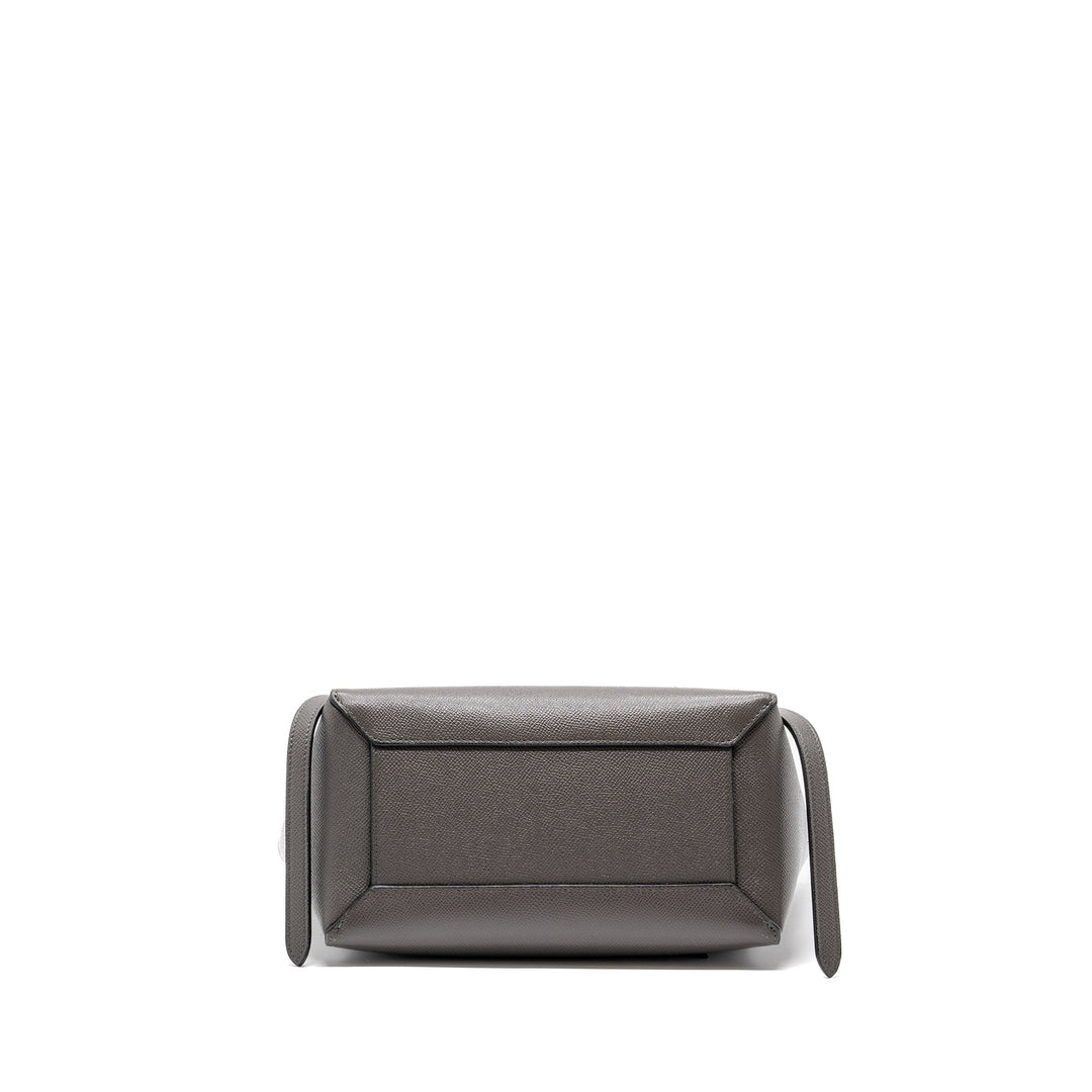 Celine Micro Belt Bag Grained Calfskin Grey