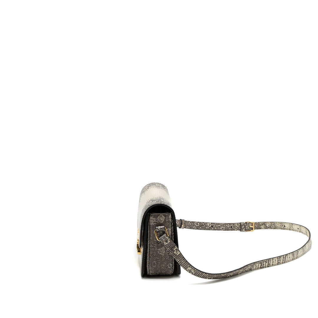 Celine Teen Triomphe Bag Lizard Natural Colour