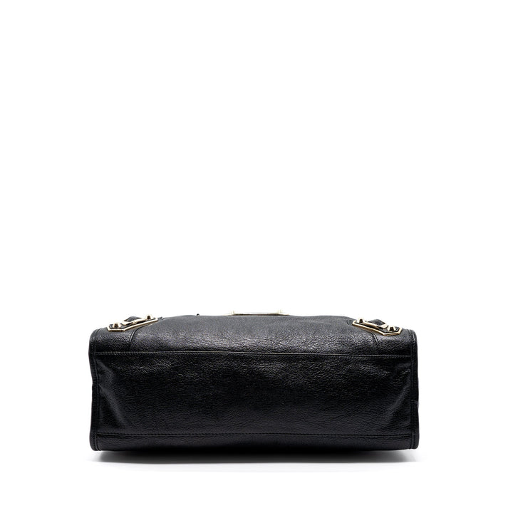 Top Quality Balenciaga classic city bag black GHW