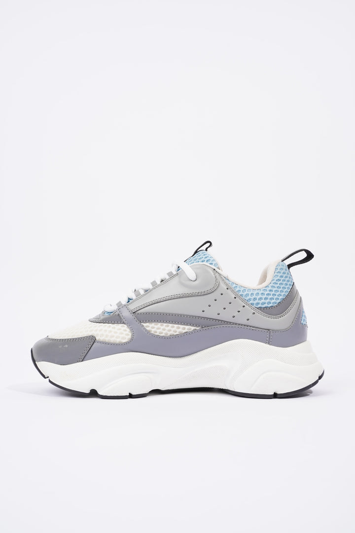 Christian Dior B22 White / Grey / Light Blue Mesh EU 37 UK 4