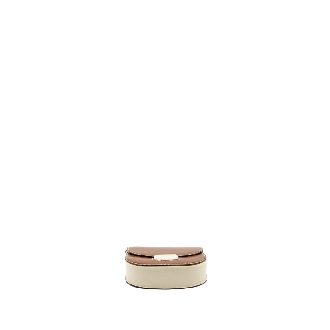 Celine Small Trotteur Bag Calfskin Brown/Multicolour