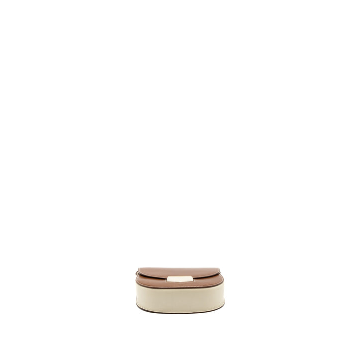 Celine Small Trotteur Bag Calfskin Brown/Multicolour