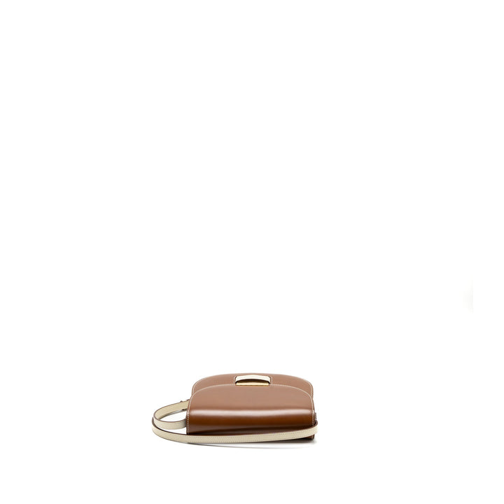 Top Quality Celine Small Trotteur Bag Calfskin Brown/Multicolour