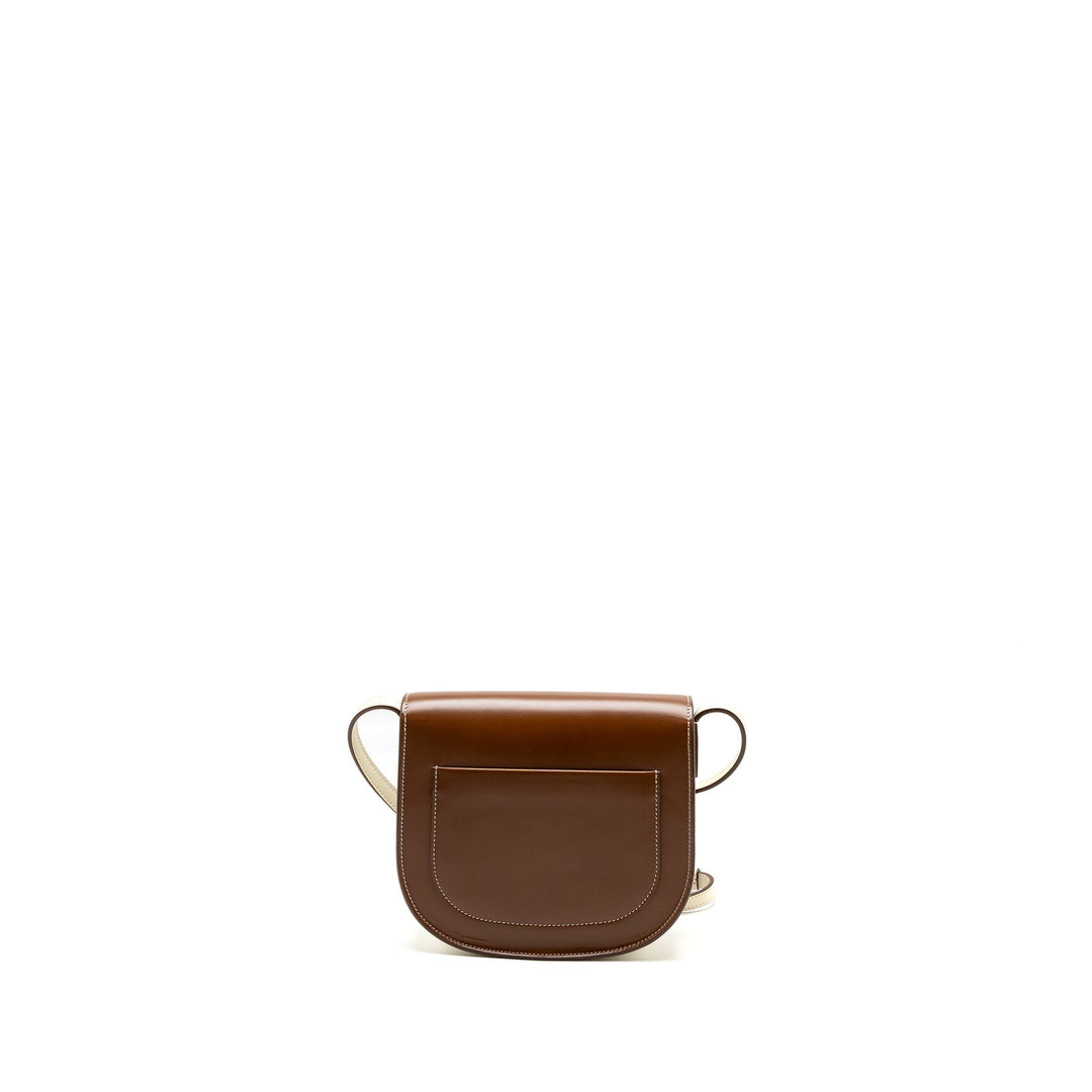 Celine Small Trotteur Bag Calfskin Brown/Multicolour