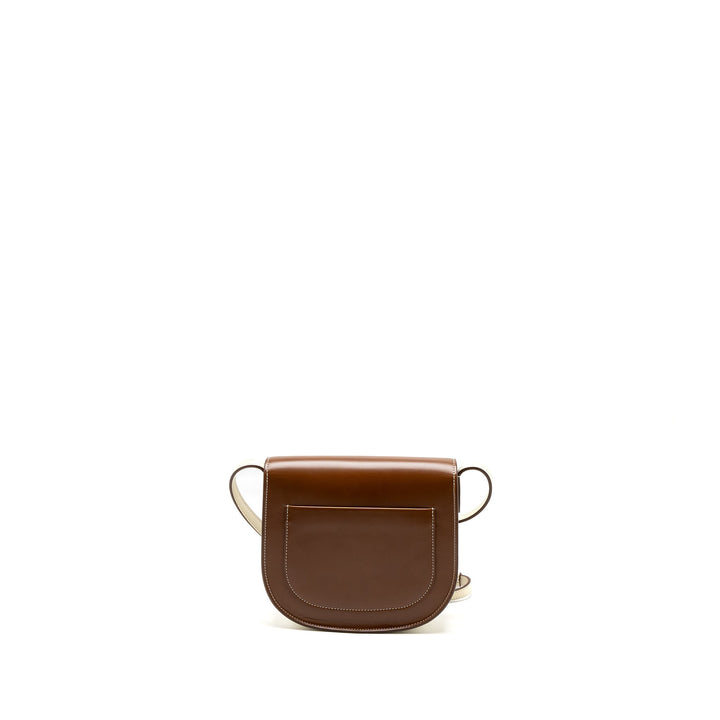Top Quality Celine Small Trotteur Bag Calfskin Brown/Multicolour
