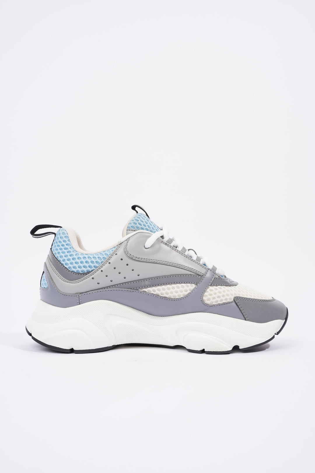 Christian Dior B22 White / Grey / Light Blue Mesh EU 37 UK 4