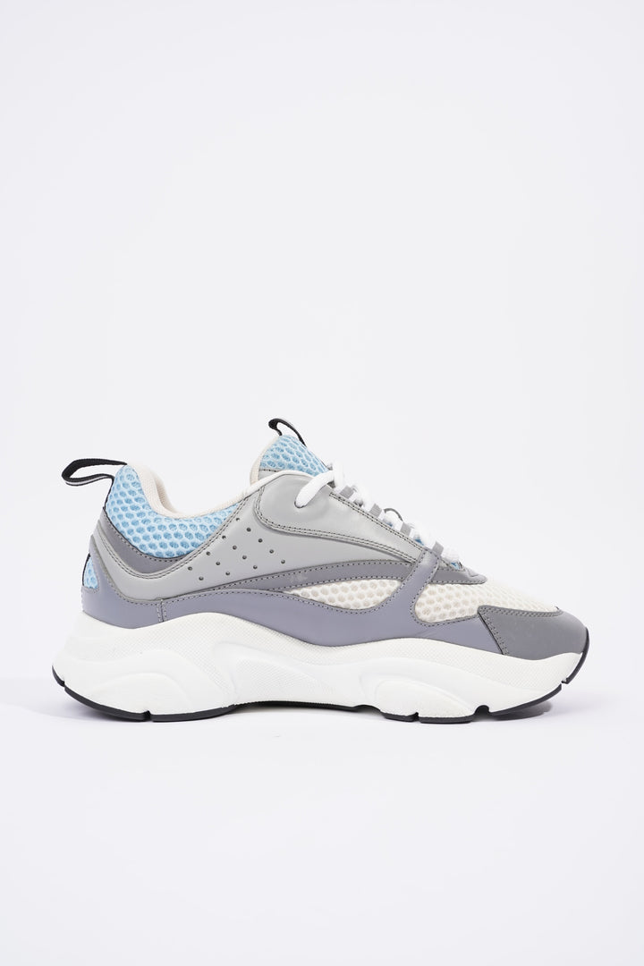 Christian Dior B22 White / Grey / Light Blue Mesh EU 37 UK 4