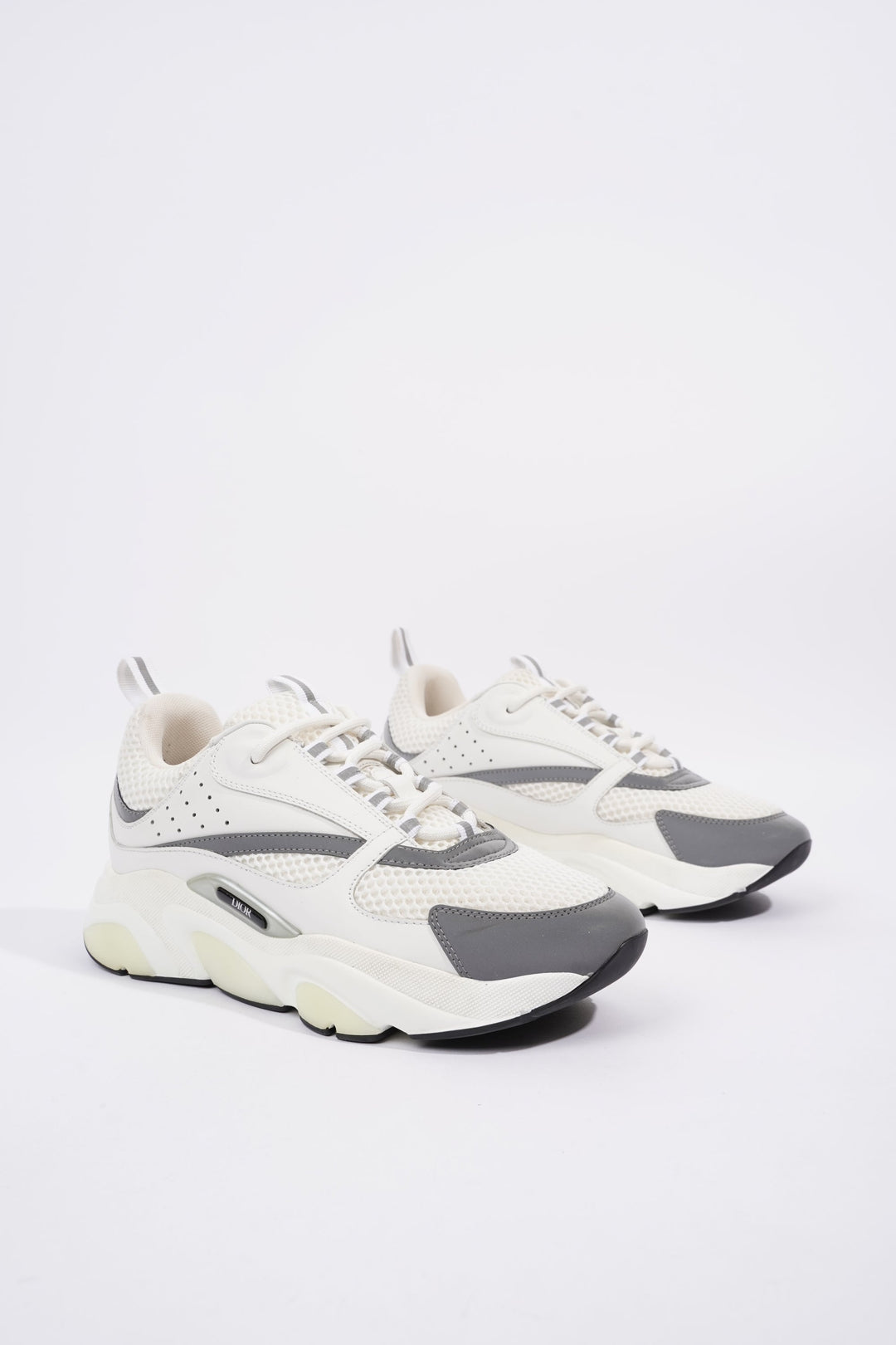 Christian Dior Womens B22 White / Grey EU 39 / UK 6