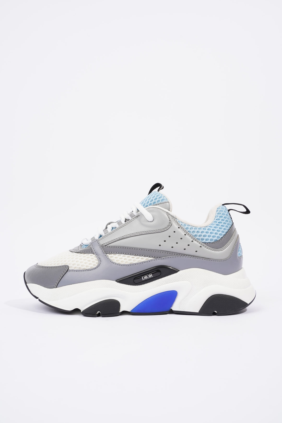 Christian Dior B22 White / Grey / Light Blue Mesh EU 37 UK 4