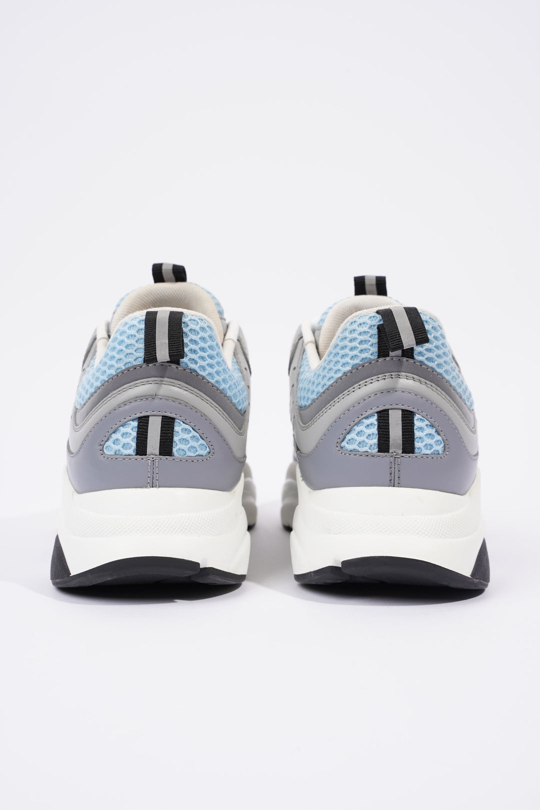 Christian Dior B22 White / Grey / Light Blue Mesh EU 37 UK 4