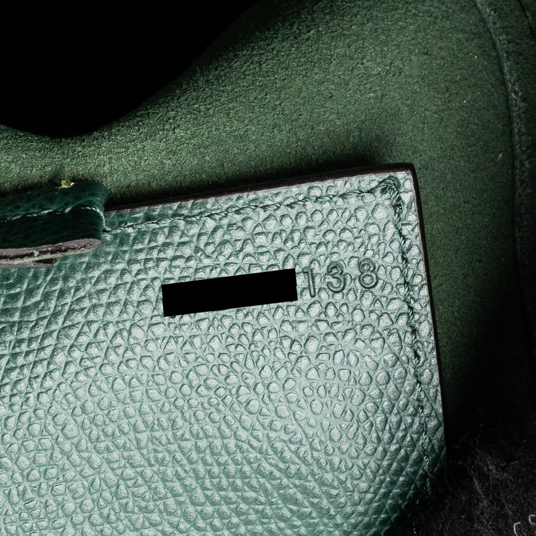 Top Quality Celine vertical cabas calfskin green / navy