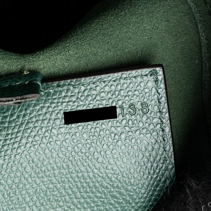 Top Quality Celine vertical cabas calfskin green / navy