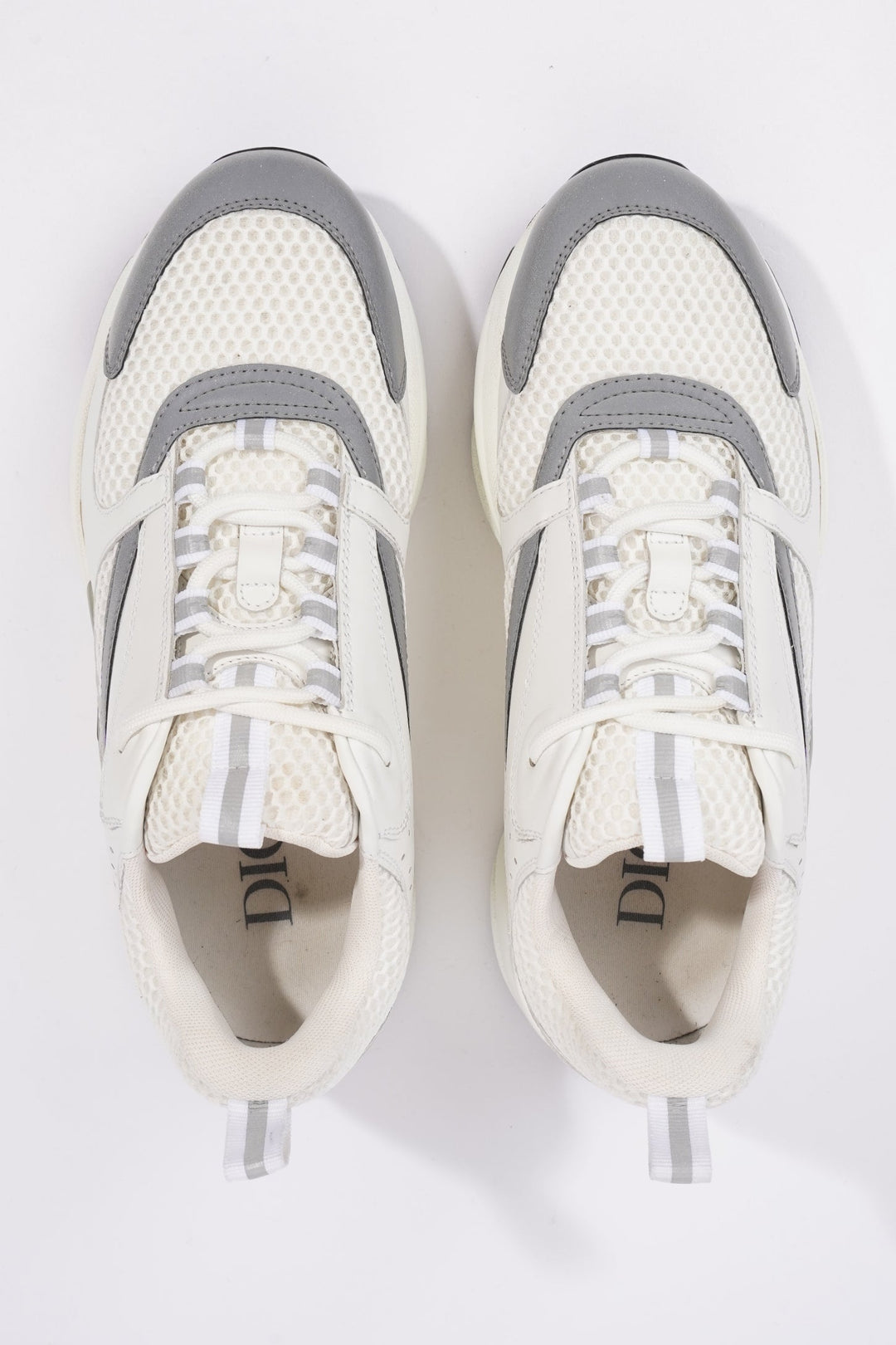 Christian Dior Womens B22 White / Grey EU 39 / UK 6