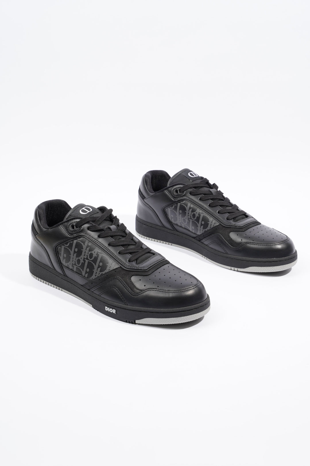 Christian Dior B27 Low Top Black Leather EU 46 / UK 12