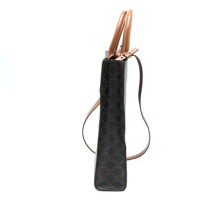 Top Quality Celine Vertical Cabas Triomphe Canvas
