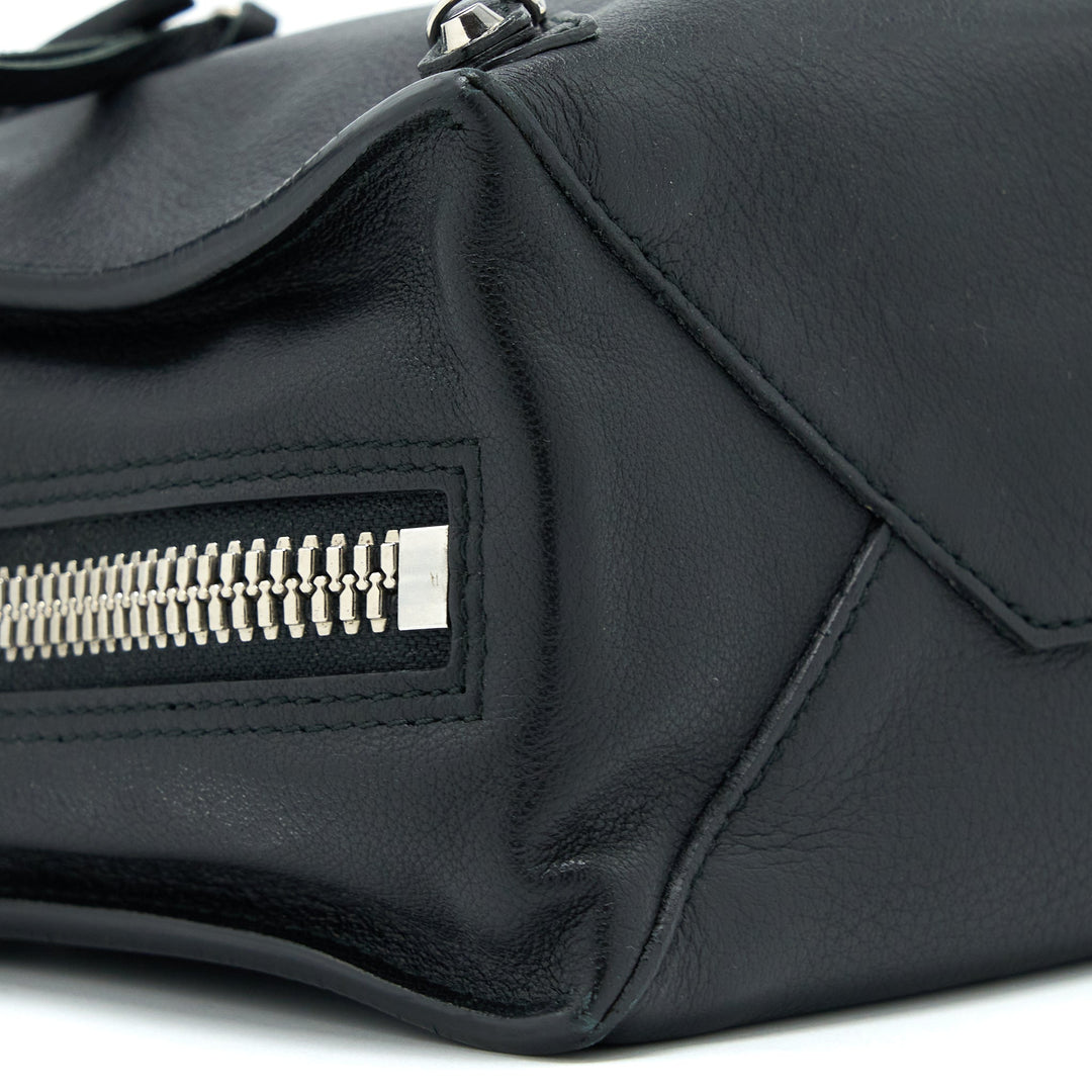 Top Quality Balenciaga Papier Mini Tote Bag Black SHW