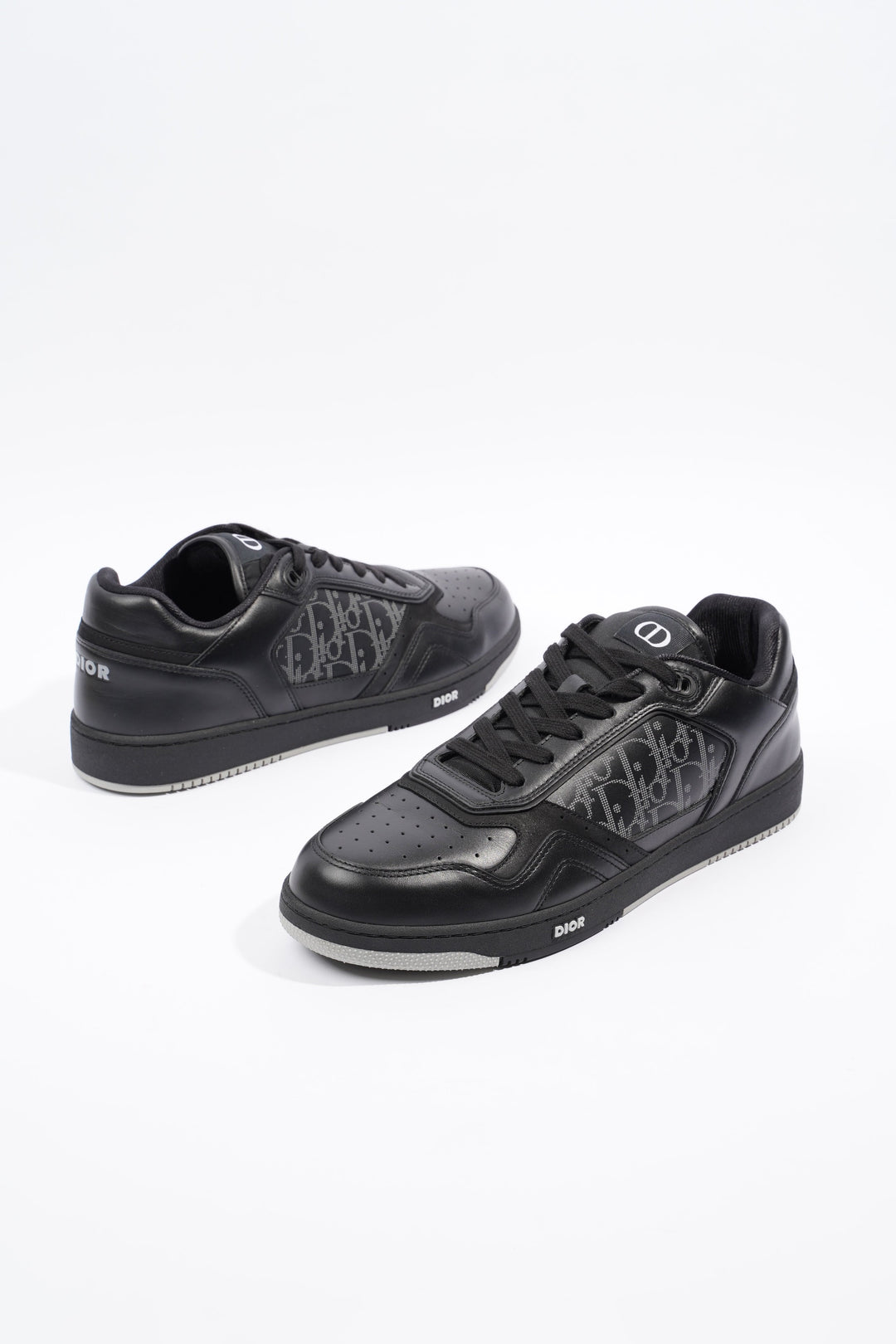 Christian Dior B27 Low Top Black Leather EU 46 / UK 12