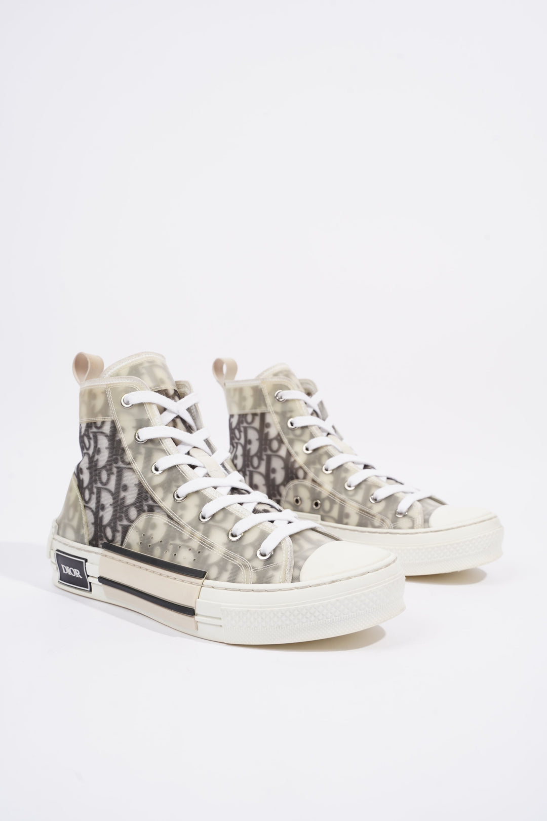 Christian Dior Womens B23 White / Black EU 38 / UK 5