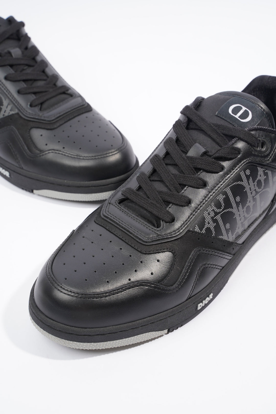 Christian Dior B27 Low Top Black Leather EU 46 / UK 12