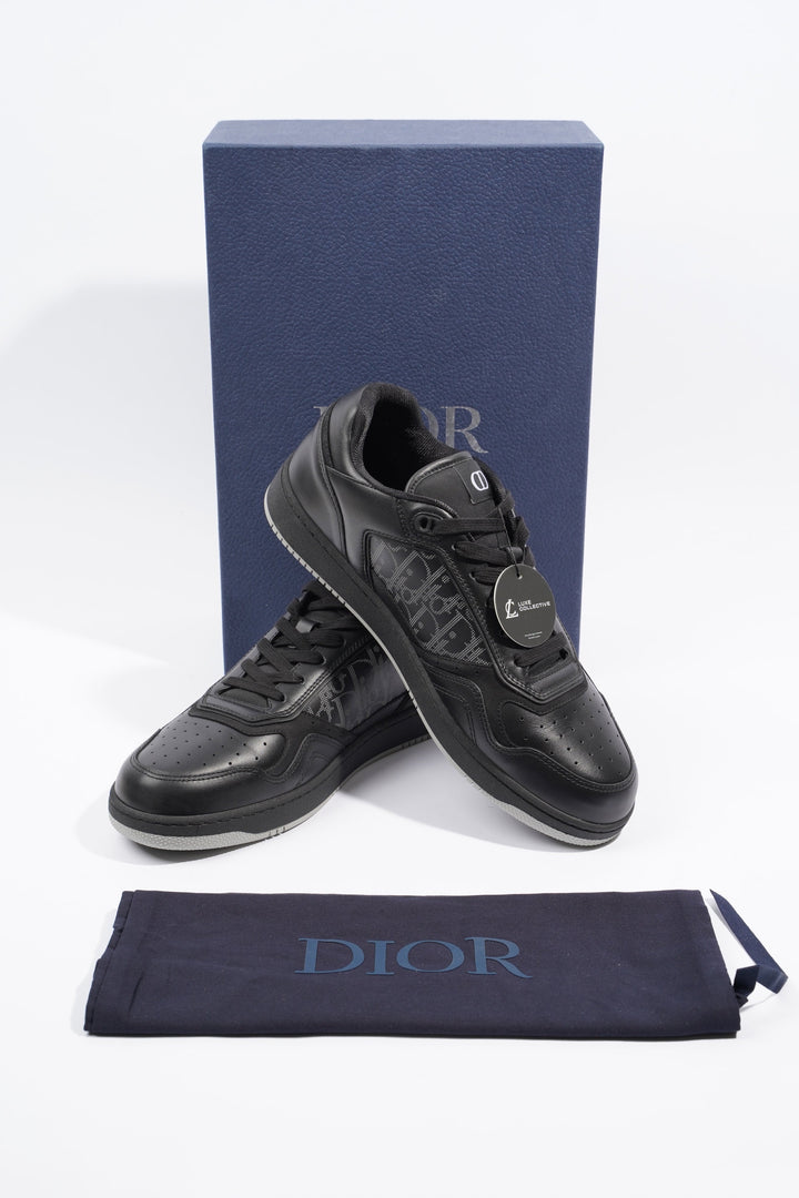 Christian Dior B27 Low Top Black Leather EU 46 / UK 12