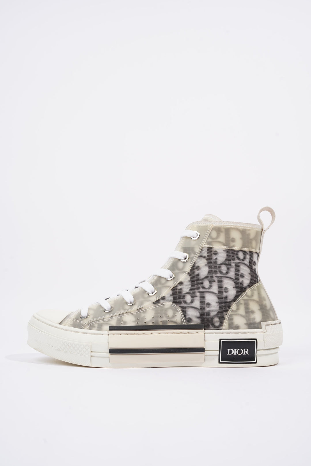 Christian Dior Womens B23 White / Black EU 38 / UK 5