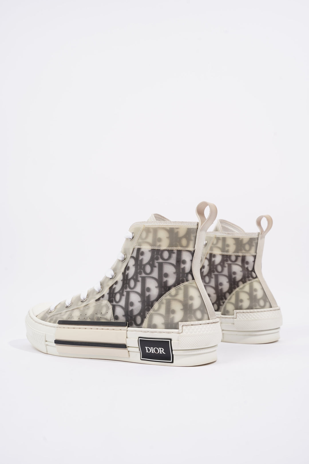 Christian Dior Womens B23 White / Black EU 38 / UK 5
