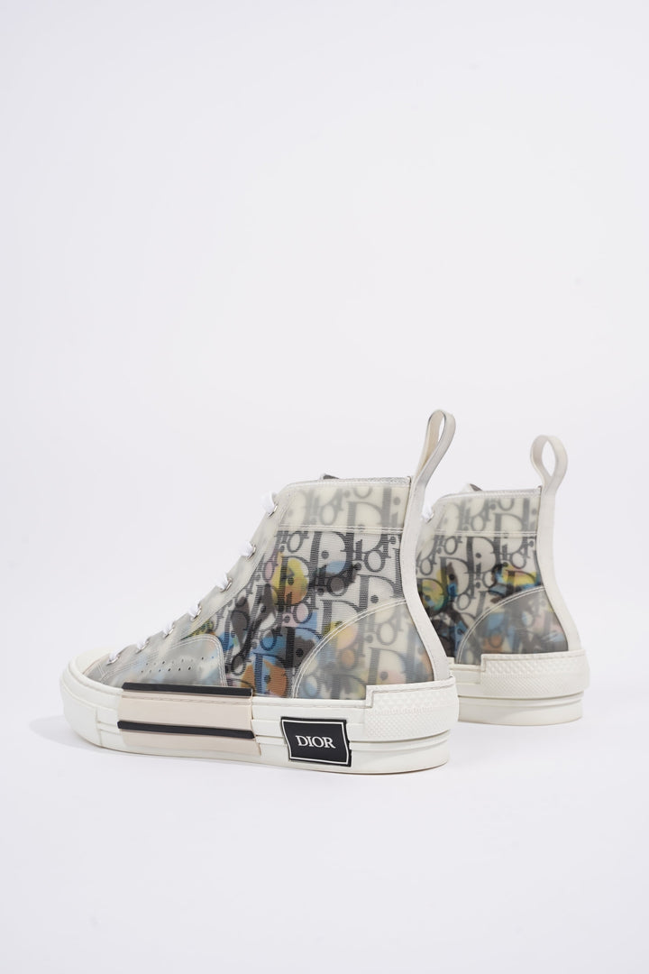 Christian Dior Womens B23 Sneaker White / Black / Multi EU 40 / UK 7