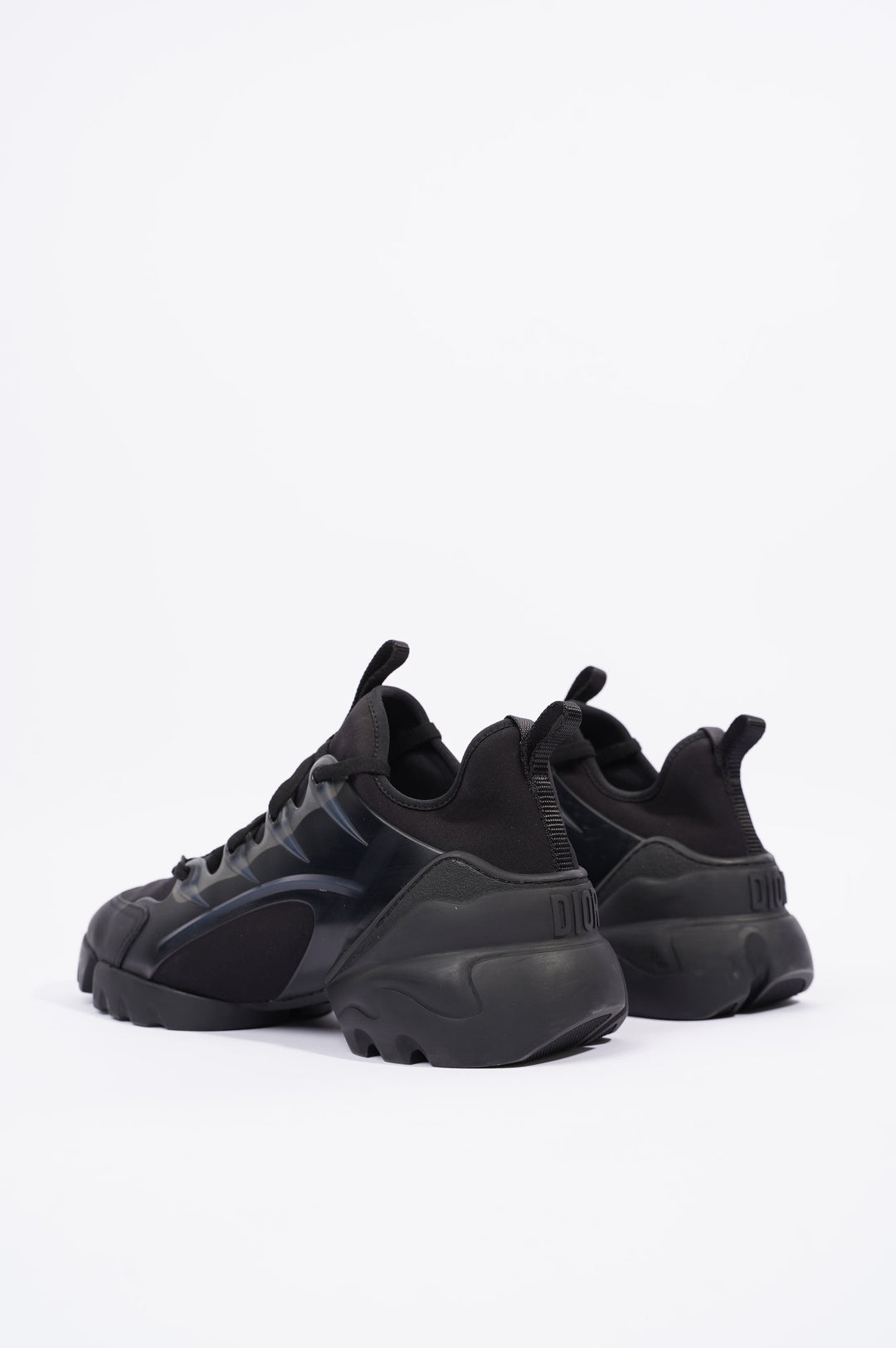 Christian Dior Womens D-Connect Black EU 39.5 / UK 6.5