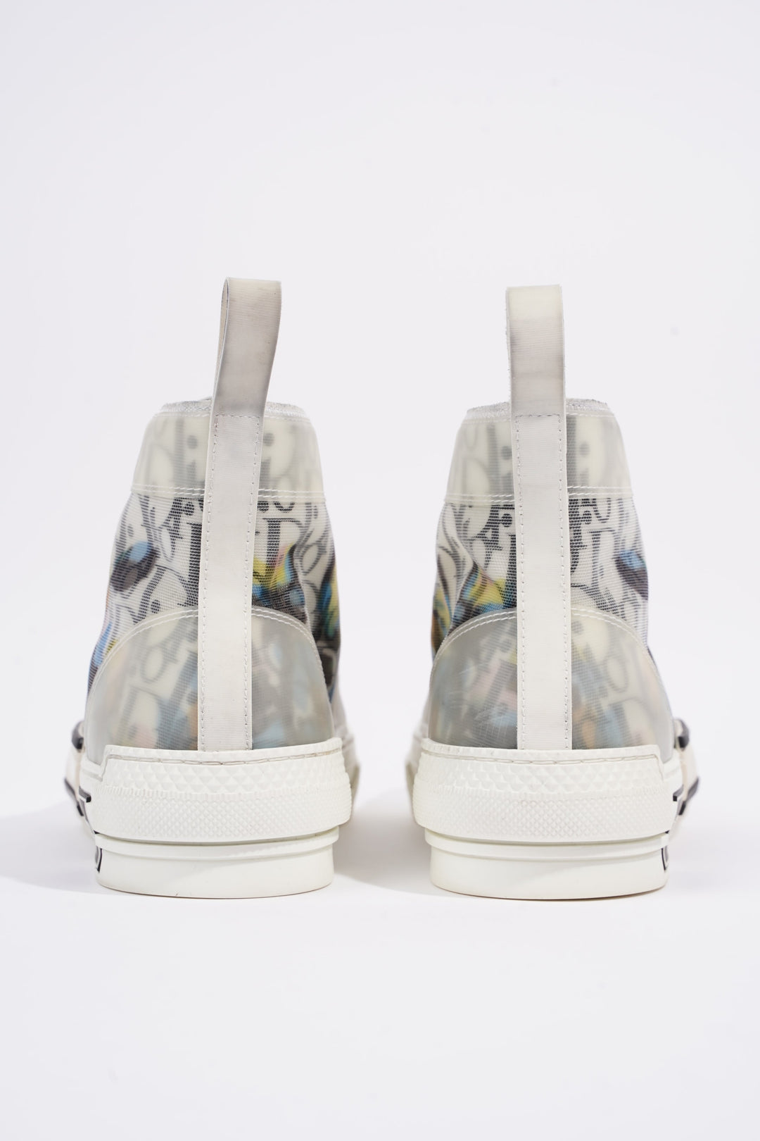 Christian Dior Womens B23 Sneaker White / Black / Multi EU 40 / UK 7