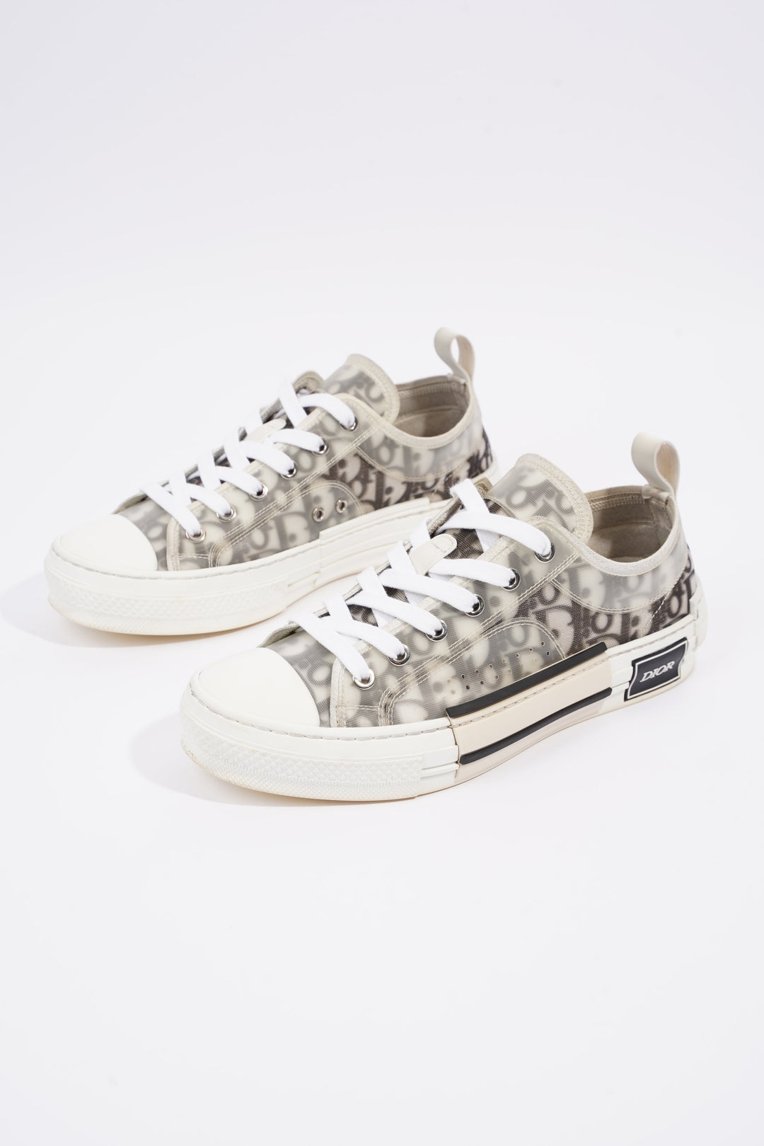 Christian Dior Womens B23 Low Top Grey EU 38.5 / UK 5.5