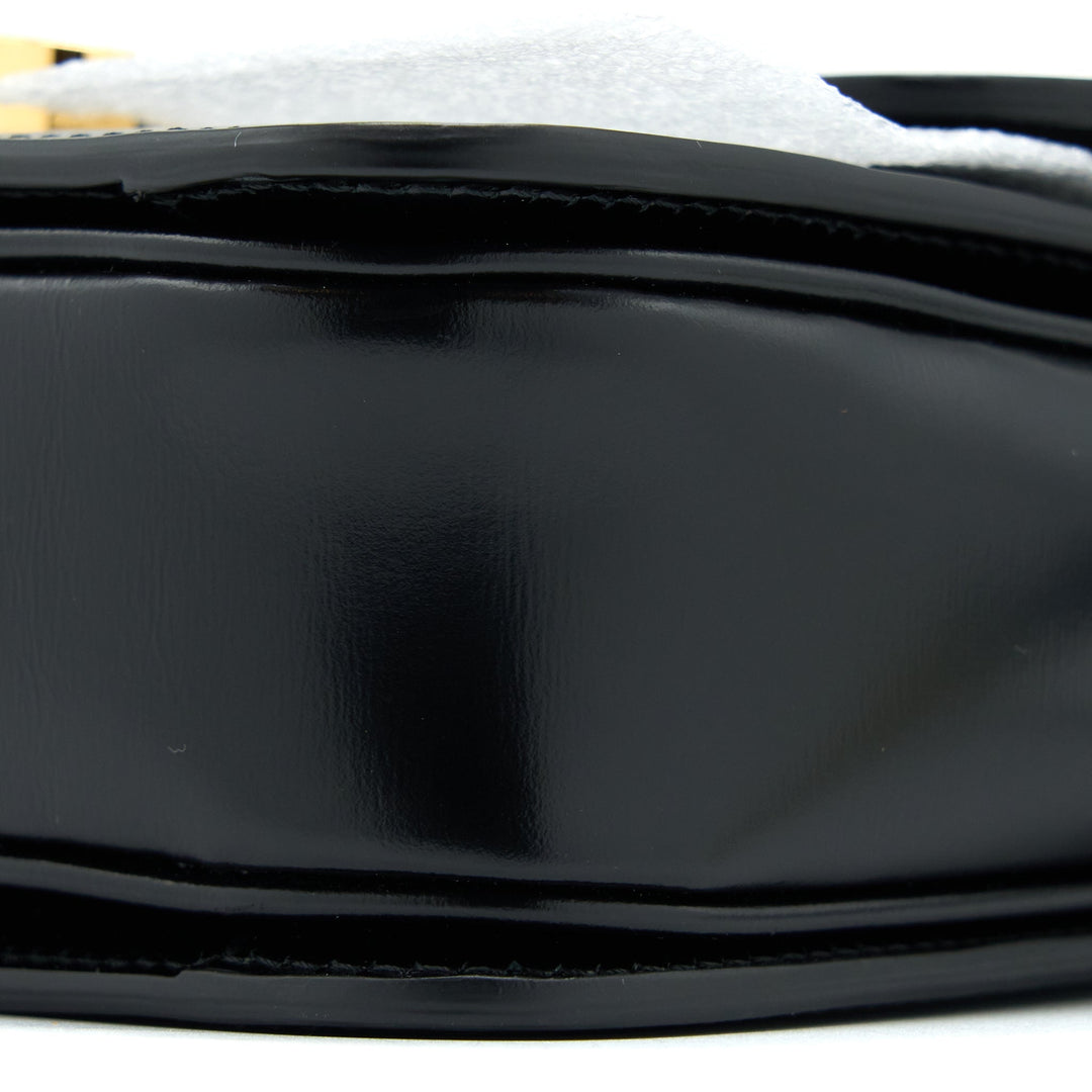 Top Quality Celine Teen Triomphe Shoulder Bag Calfskin Black